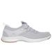 Skechers Women's Vapor Foam Move - Define Sneaker | Size 8.0 | Gray | Textile/Synthetic | Vegan | Machine Washable