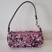 Coach Bags | Coach Cq589 Sequins Sequin Nolita Barrel Small Handbag Lilac Wristlet Clutch | Color: Purple/Silver | Size: Os