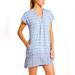 Athleta Dresses | Athleta ~ Blue & White Striped “Barbados” Shift Dress ~Cute Stripe Blocking ~Xxs | Color: Blue/White | Size: Xxs