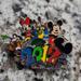 Disney Accessories | 2012 Disneyland Authentic Trading Pin | Color: Red/Silver | Size: Os