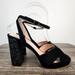 Kate Spade Shoes | Kate Spade Vero Cuoio Black Strappy Chunky Heel Open Toe Sandals Pump Size 8 Y2k | Color: Black | Size: 8