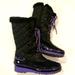 Disney Shoes | Disney Descendants Winter Snow Boots | Color: Black/Purple | Size: 4bb