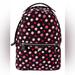 Michael Kors Bags | Michael Kors Kelsey Large Black Ultra Pink Floral Nylon Backpack Euc Cuteness | Color: Black/Pink | Size: 11 X 14 X 4”