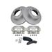 2012-2017 Nissan NV3500 Front Brake Pad Rotor and Caliper Set - TRQ