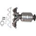2008 Hyundai Elantra Front Exhaust Manifold with Integrated Catalytic Converter - OP OPCM2012