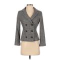 Banana Republic Blazer Jacket: Short Gray Jackets & Outerwear - Women's Size 0