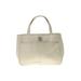 Lauren by Ralph Lauren Satchel: Ivory Solid Bags