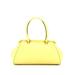 Salvatore Ferragamo Leather Satchel: Yellow Bags