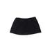 Croft & Barrow Skort: Black Solid Bottoms - Women's Size 12