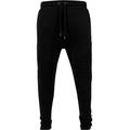 Stoffhose URBAN CLASSICS "Urban Classics Herren Pleat Sweatpants" Gr. XXL, US-Größen, schwarz (black) Herren Hosen Stoffhosen