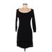 Guess Casual Dress - Mini: Black Solid Dresses - Women's Size Medium