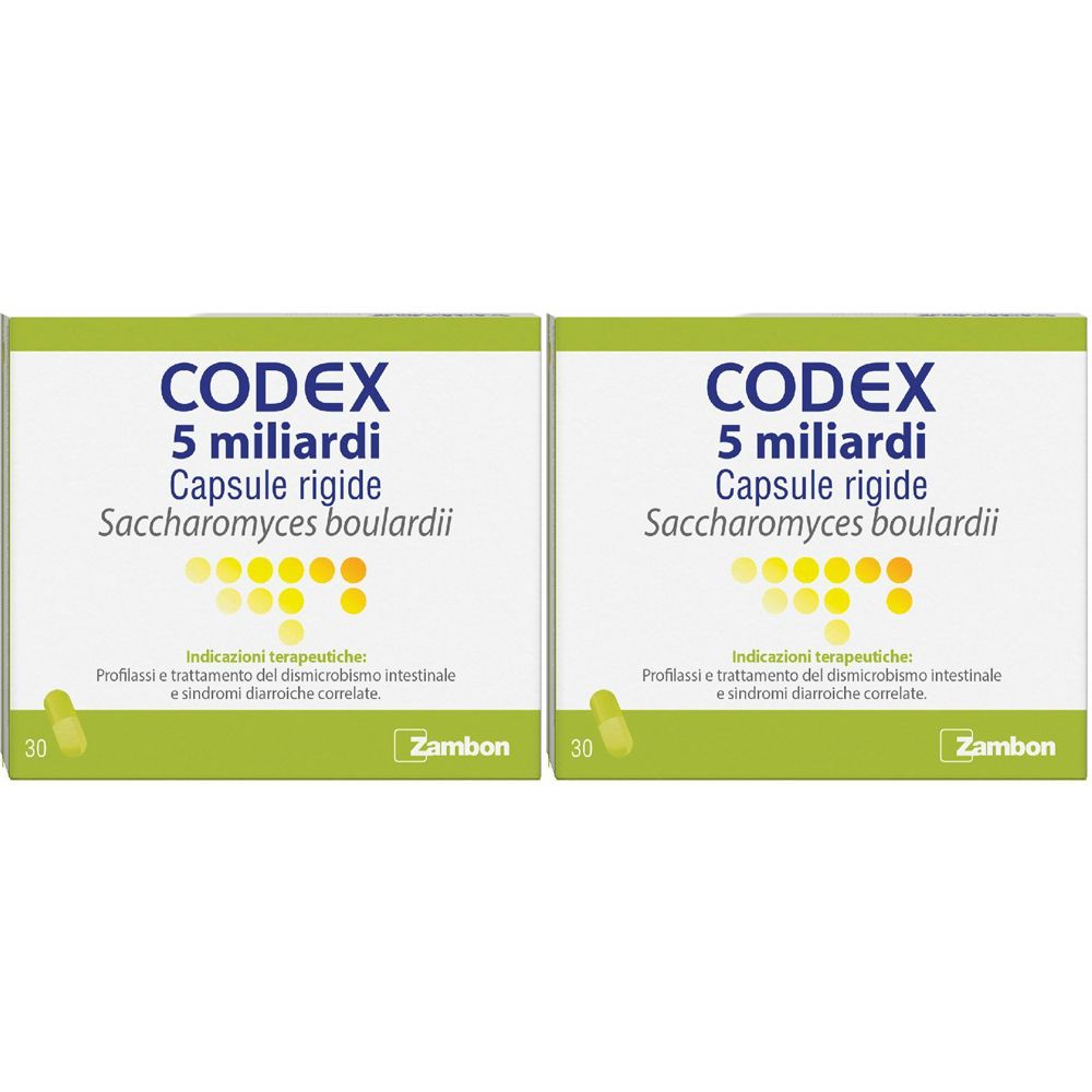CODEX 5 Miliardi Capsule Rigide 2x30 pz