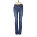LC Lauren Conrad Jeans - Mid/Reg Rise: Blue Bottoms - Women's Size 4 Tall