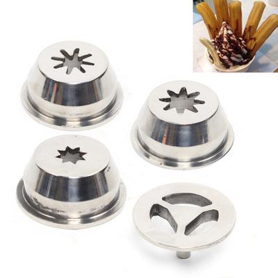 4 Stainless Steel Churro Machine Nozzles