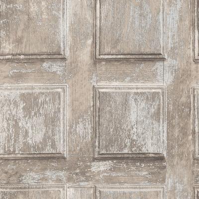 Galerie Wallcoverings Nostalgie Collection Wooden Door Effect Non-woven Matte Wallpaper Roll