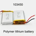 Batterie polymère 103450 3.7V 2000mAh haute puissance performance stable adaptée aux drones et