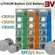 Pile bouton au lithium pour clé de voiture calculatrice à distance CR2016 CR2025 CR2032 3V