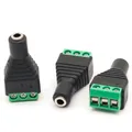 Connecteur jack 3.5mm pour vidéo AV Balun 3.5mm évité 600 à borne à vis AV jack stéréo 3.5mm 600 3