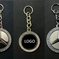 Porte-clés de voiture en diamant pour Mercedes Benz porte-clés W176 W204 W203 W205 W212 W211