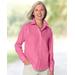 Blair Women's Foxcroft® Non-iron Classic Fit Solid Shirt - Pink - 16 - Misses