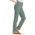 Blair Women's Classic Knit Denim Slim Jeans - Green - PL - Petite