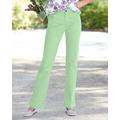 Blair Women's Dreamflex Color Comfort-Waist Jeans - Green - 14PS - Petite Short