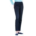 Blair Women's SlimSation® Ankle Pants - Denim - 16P - Petite