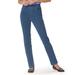 Blair Women's Classic Knit Denim Slim Jeans - Denim - PS - Petite