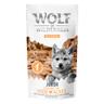 Prezzo speciale! 2x100 g Wolf of Wilderness “Explore"" Snack per cane - Junior ""Explore the Wide Acres"" - Pollo