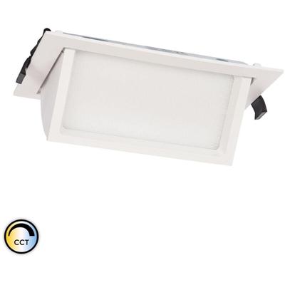LED Downlight Einbaustrahler Schwenkbar Rechteckig 46W OSRAM CCT 120 lm/W CCT Ausschnitt 210X125 mm Image