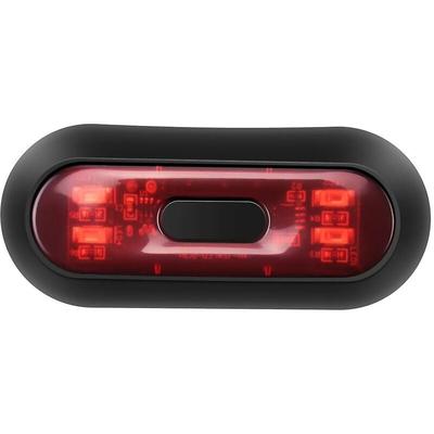 LED-Helmlicht, Motorradhelm-Bremslicht, wiederaufladbar, Fahrrad hinten, rotes Sicherheitswarnlicht