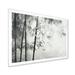 Design Art Black & White Wild Bamboo III - Bamboo Canvas Art Print_106634 Plastic in Black/Gray/White | 34 H x 44 W x 1.5 D in | Wayfair