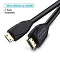 Micro HDMI to HDMI Cable 4K Mini HDMI Male to Male Cord for GoPro Sony Camera Callphone Tablet Projector HDTV Mini HDMI Mini HD to HDMI 1m