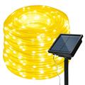 Solar Panel String Fairy Lights 75.5FT Warm White Wedding Outdoor Garden Decor