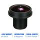 Carevas CCTV lens Cctv Camera Lens 1/2.5 F2.0 Cctv 180 Wide Panoramic Ip Camera 180 Cctv Ip Camera F2.0 Cctv Ip 5.0 IrCamera 180 Wide Panoramic Cctv Camera IrMount 1.8mm Fisheye Lens Eryue