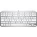 Logitech MX Keys Mini - Minimalist Wireless Illuminated Keyboard - Pale Gray - Preowned