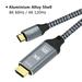 8K 60Hz USB C To HDMI 2.1 Cable 4K 120Hz Type C HDMI Cables HDMI-Compatible Thunderbolt 3 4 Converter Adapter For Laptop Macbook 930 8K 60Hz 2m