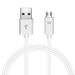 180 Rotatable Zinc Alloy Braided Micro USB Mobile Phone Data Cables 120W 6A Quick Charging Wire Cord for Android IPhone Samsung Normal White 2m