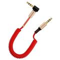 3.5mm Jack Audio Cable Jack 3.5 Mm Male To Male Audio Aux Cable for Samsung Car Headphone Speaker Wire Line Aux Cord Speaker Red