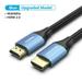 HDMI Cable 15M 4K 2.0 Cable for PS4 Xiaomi Mi Box HDMI Audio Cable Switch Splitter for TV HDMI Splitter Video Cord HDMI Fashion Blue Model 1.5m