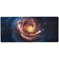 ALAZA Blue Galaxy Starry Night Black Hole In Space Large Gaming Mouse Pad Big Mousepad Mice Keyboard Mat with Non-Slip Rubber Base for Computer Laptop Home & Office 31.5 X 11.8 inch