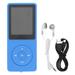 MP3 Player 1.8 Inch Display Screen 64GB Memory Card Multifunctional Portable MP3 Music PlayerDark Blue