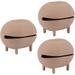 3pcs Powder Puff Storage Box Makeup Sponge Holder Egg Storage Box Blender Makeup Sponge Foundation Sponge Holder Makeup Sponge Box Makeup Puff Holder Cosmetic Egg Storage Case Face