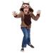 Rg Costumes 40543-L Graywind Wolf Child Hoodie Costume - Camel Brown Large