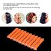 Dadypet Hair Curling Iron Cold Rods Rubber Band Hair Roller Perms Tool Women Roller Rubber Roller With Rubber Tool Women Hair Salon Cold Mewmewcat Hair Curler Women Hair Diy 12 Pieces Hair Iron Hair