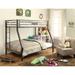 Lesmurdie Standard Bunk Bed by Harriet Bee Metal in Brown | Twin over Full | Wayfair D73BD4E6E2FE42DCB20729C317248092