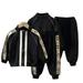 Godderr Baby Boys Sportswear Pants Set 2 Piece Sweatsuit Tracksuit Pants Set Outfit Toddler Kids Sweatsuit Jogging Pants Set 1-8T