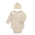 Youmylove Cotton Baby Booty Cotton Triangle Crawl Suit For Baby Boys Girls Toddler Side Buckle Strap Jumpsuit Child Casual Dailywear