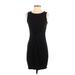 Gap Casual Dress - Sheath High Neck Sleeveless: Black Dresses - Women's Size X-Small