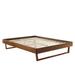 Latitude Run® Mathushan Platform Bed Wood in Brown | Full | Wayfair 26798D76F1AF4E6A843C128AE0B8A1EA